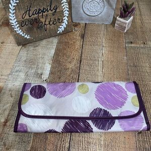 Flat iron storage bag Thirty-one curling iron sketchy dot print